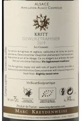 DOMAINE MARC KREYDENWEISS Kritt 2019